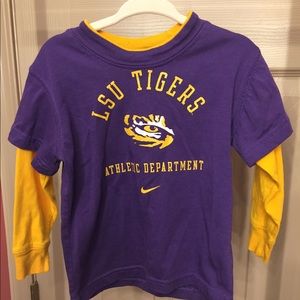 LSU tigers tee